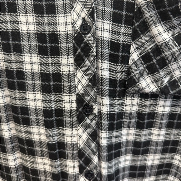 Rails Monochrome Plaid Shirt - Picture 4 of 5
